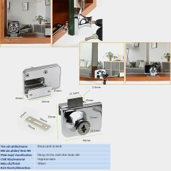 KHÓA CỬA KÍNH TỦ